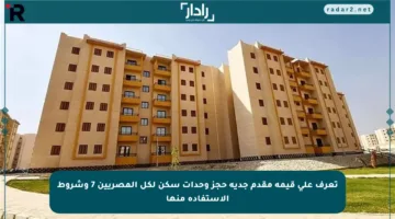 تعرف على قيمة مقدم جدية حجز وحدات سكن لكل المصريين 7 وشروط الاستفادة منها